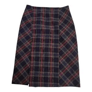 Free People "See You Glow‎ "Plaid Wellington Skirt